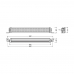 Автомобилен LED Бар, OSRAM Lightbar VX500-CB, 12/24V, 72W, 6000K, 582 mm, Combo